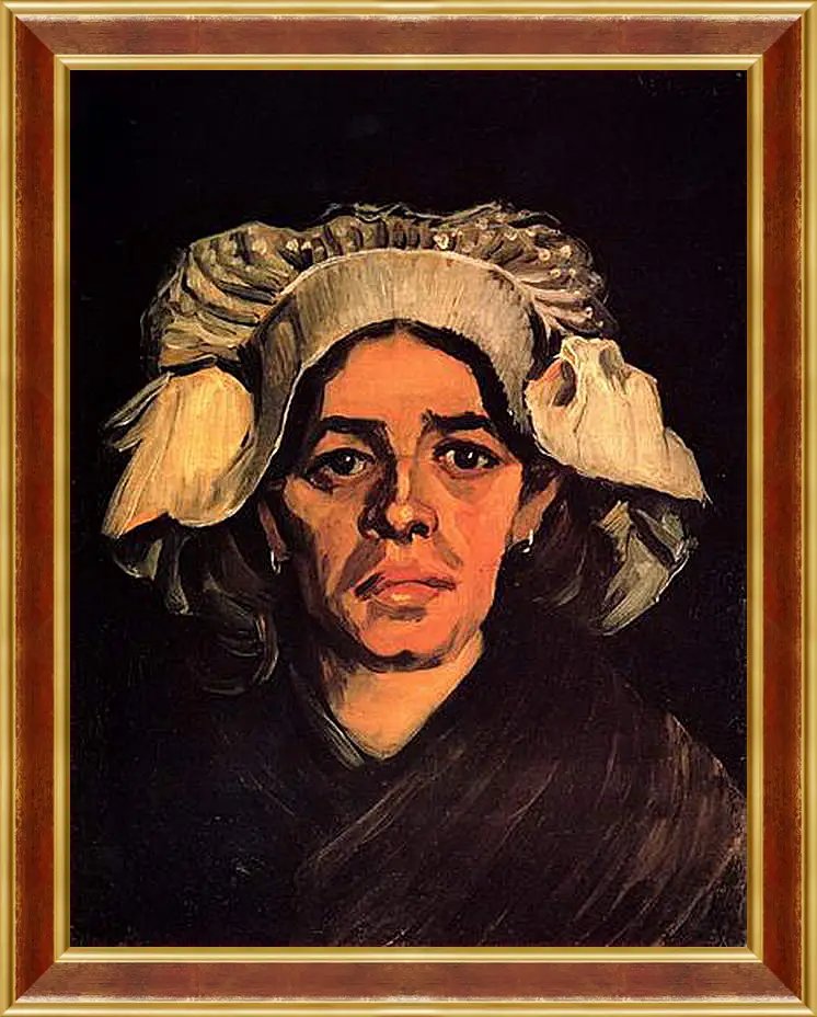 Картина в раме - Head of a Woman 9. Винсент Ван Гог