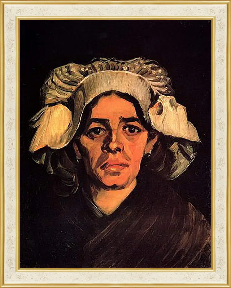 Картина в раме - Head of a Woman 9. Винсент Ван Гог