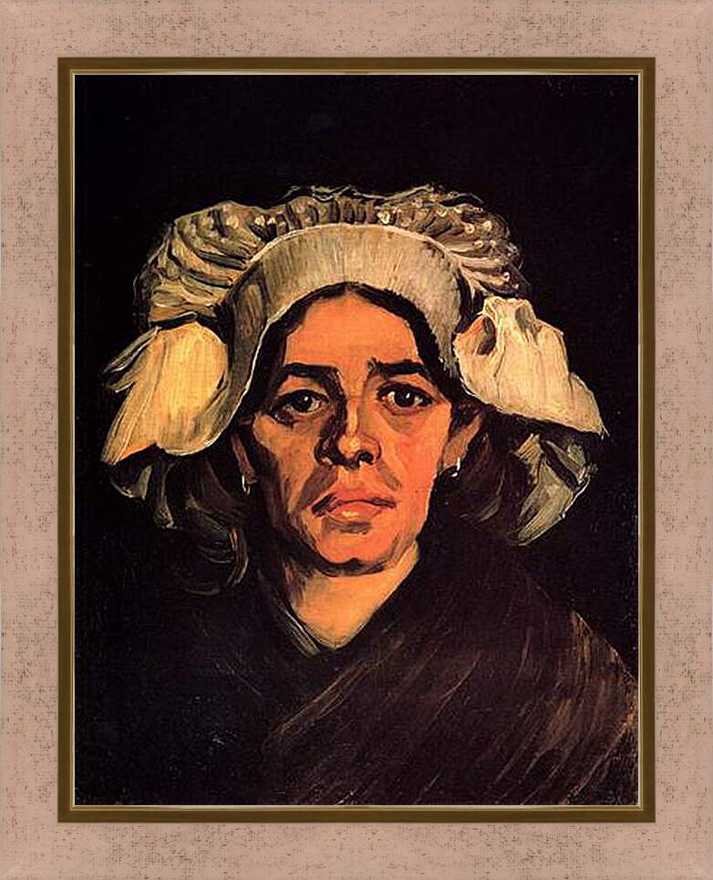 Картина в раме - Head of a Woman 9. Винсент Ван Гог