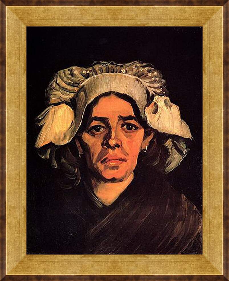Картина в раме - Head of a Woman 9. Винсент Ван Гог