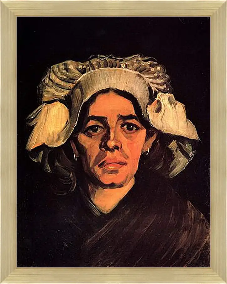 Картина в раме - Head of a Woman 9. Винсент Ван Гог