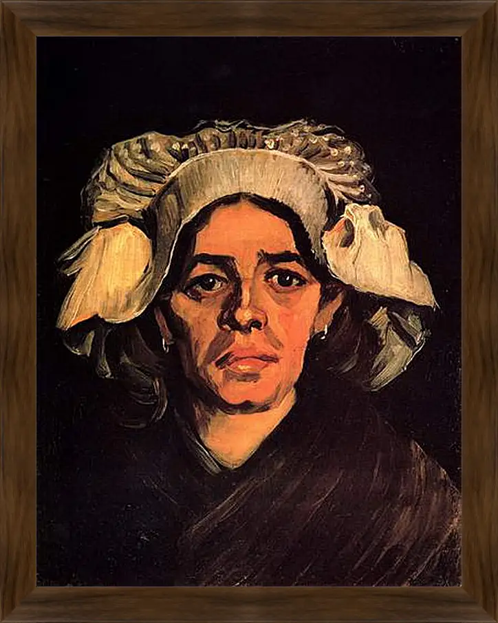 Картина в раме - Head of a Woman 9. Винсент Ван Гог