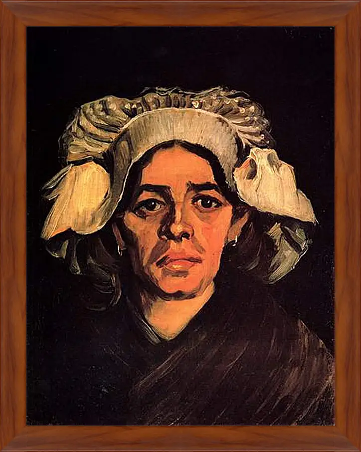 Картина в раме - Head of a Woman 9. Винсент Ван Гог