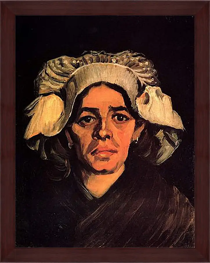 Картина в раме - Head of a Woman 9. Винсент Ван Гог