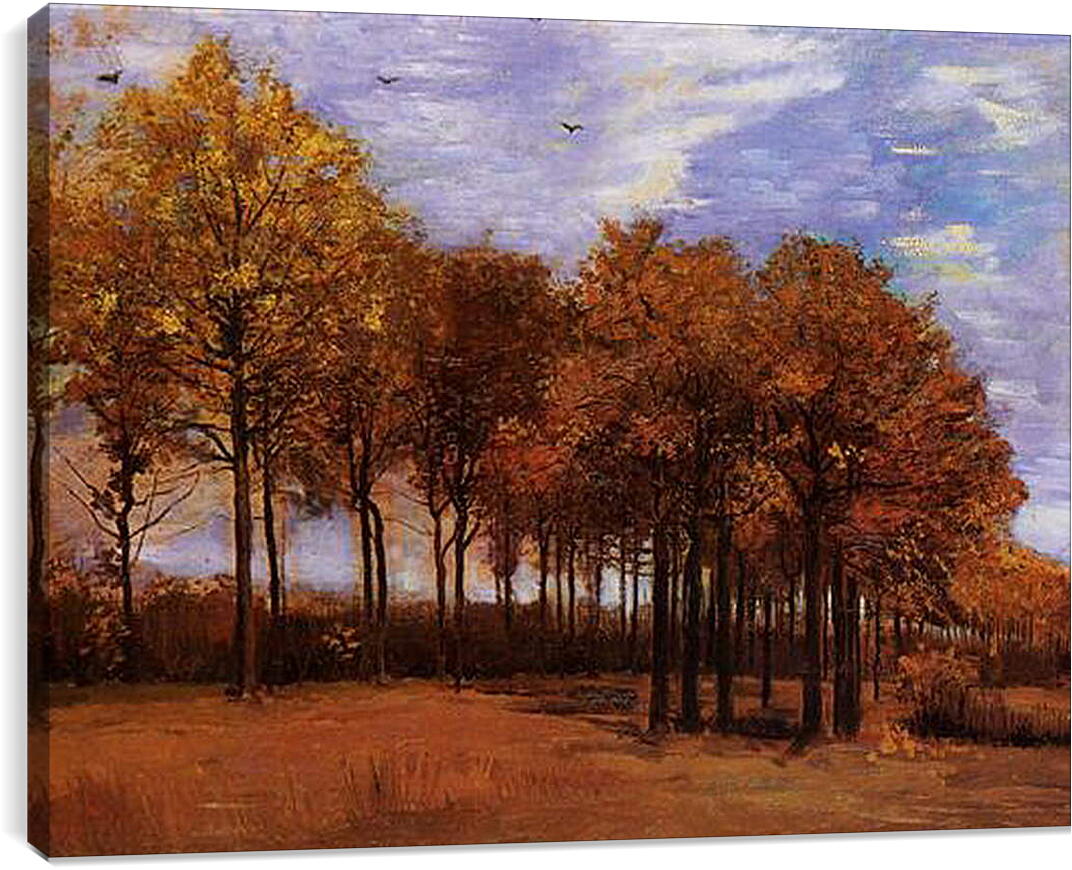 Постер и плакат - Autumn Landscape. Винсент Ван Гог