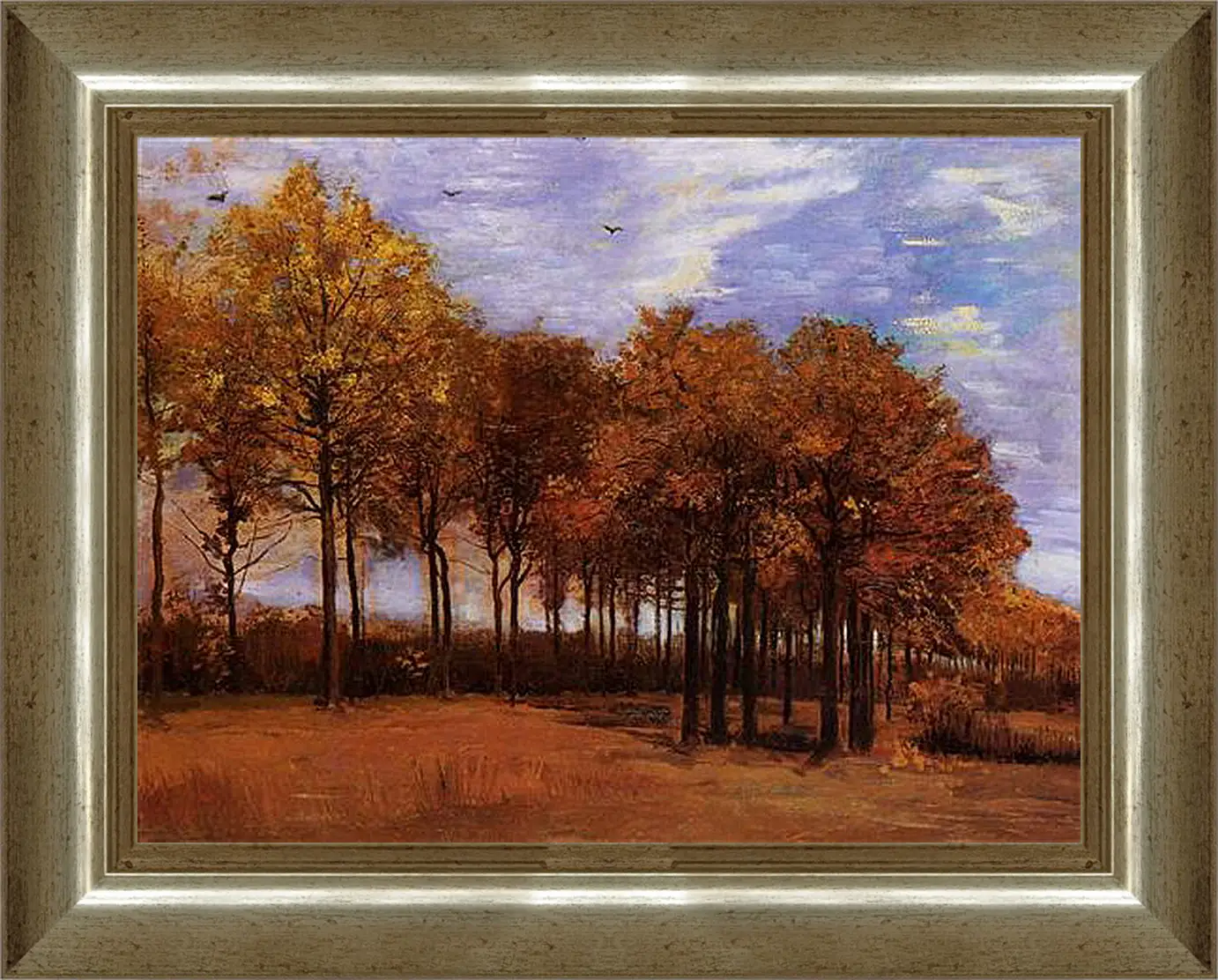 Картина в раме - Autumn Landscape. Винсент Ван Гог