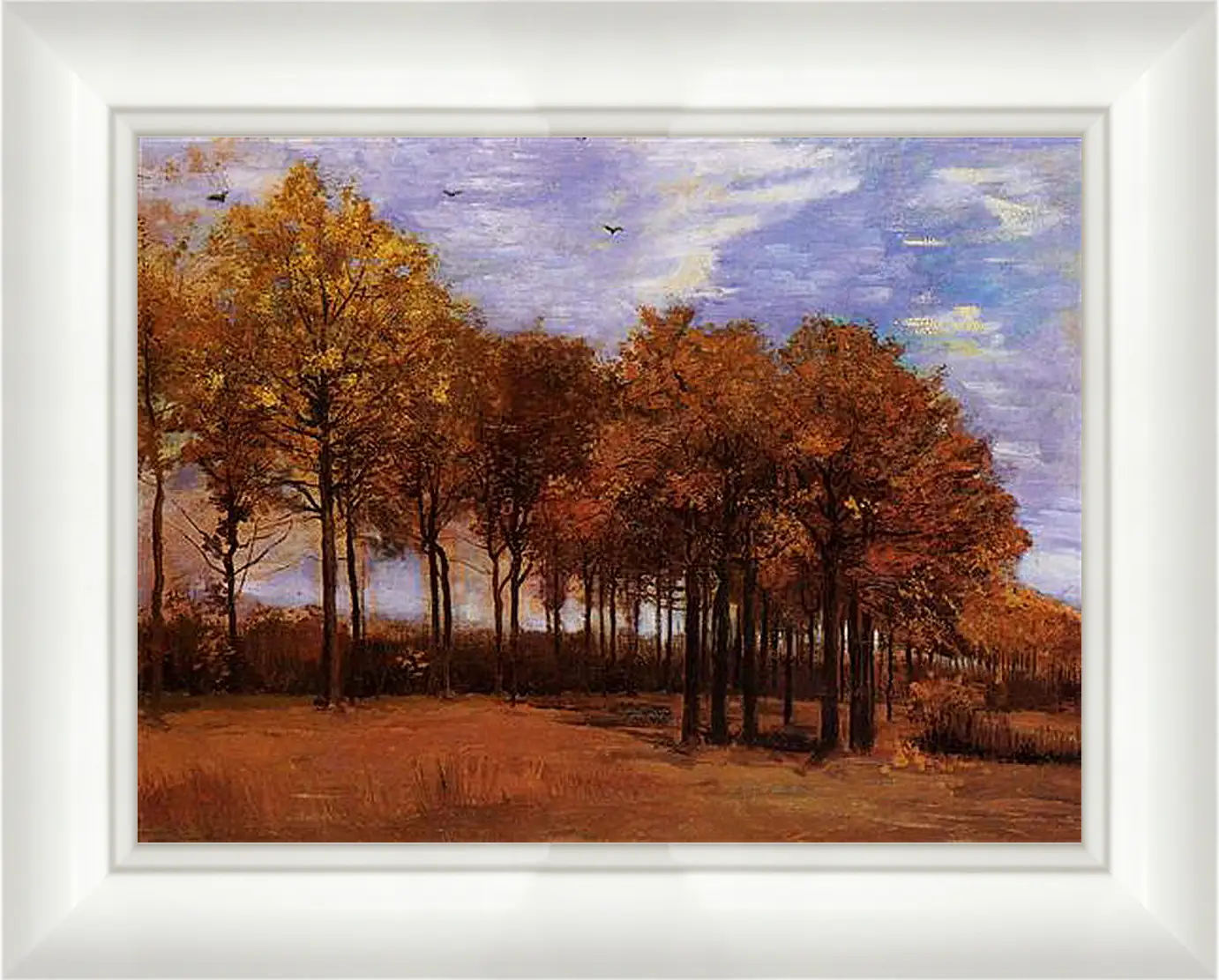 Картина в раме - Autumn Landscape. Винсент Ван Гог