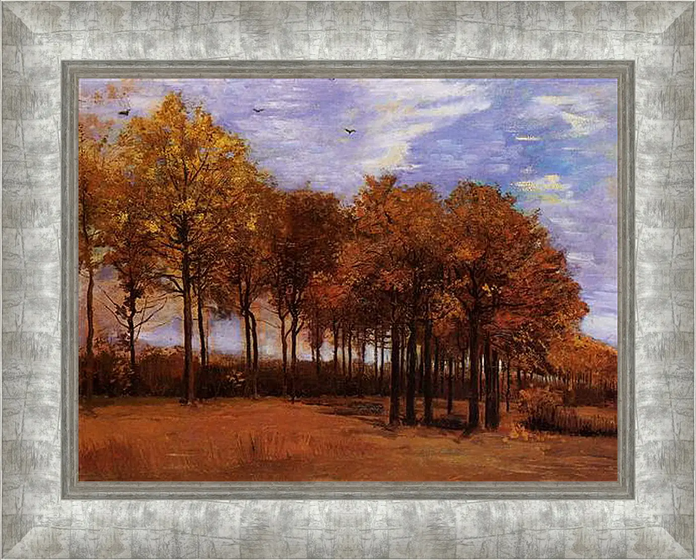 Картина в раме - Autumn Landscape. Винсент Ван Гог