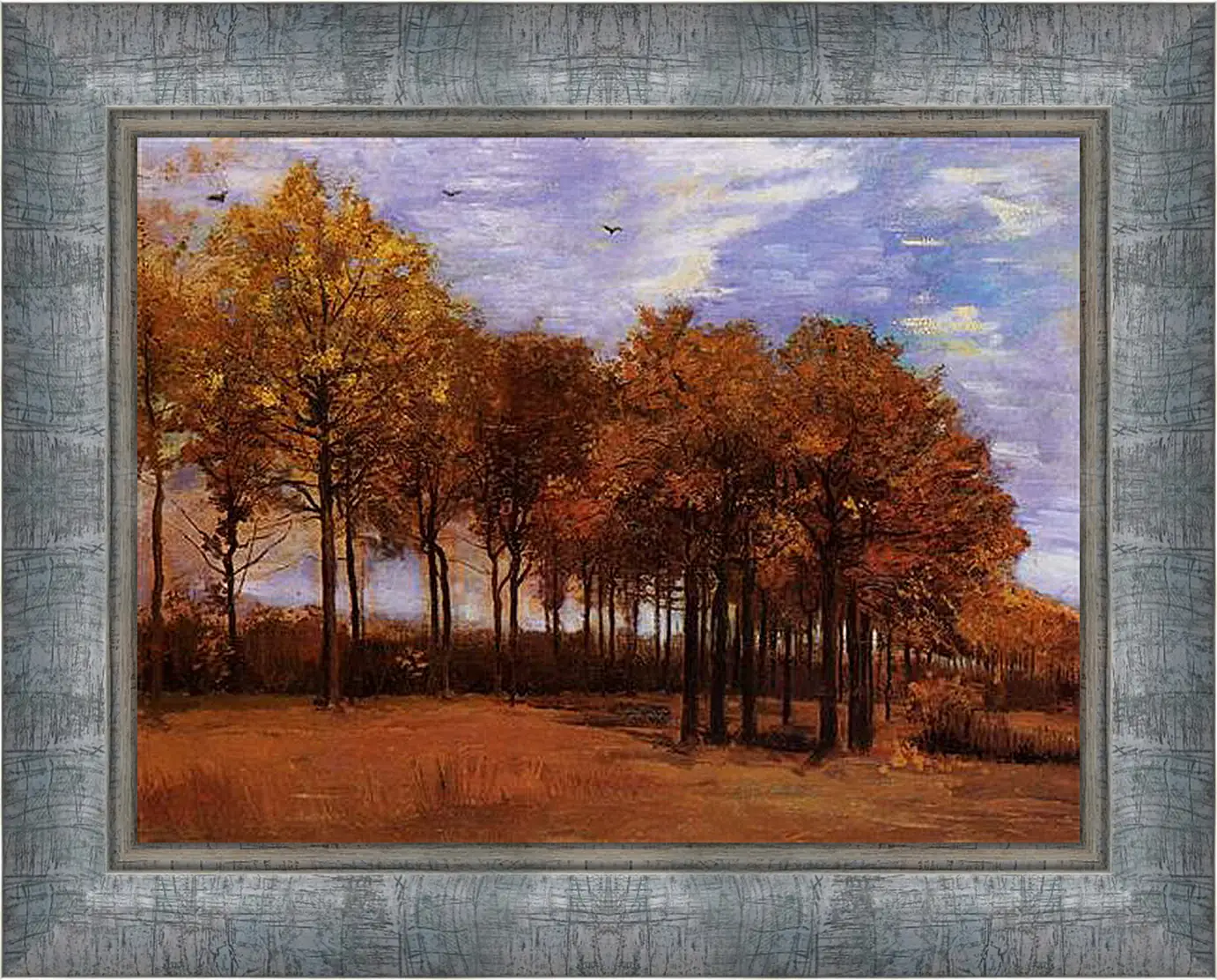 Картина в раме - Autumn Landscape. Винсент Ван Гог