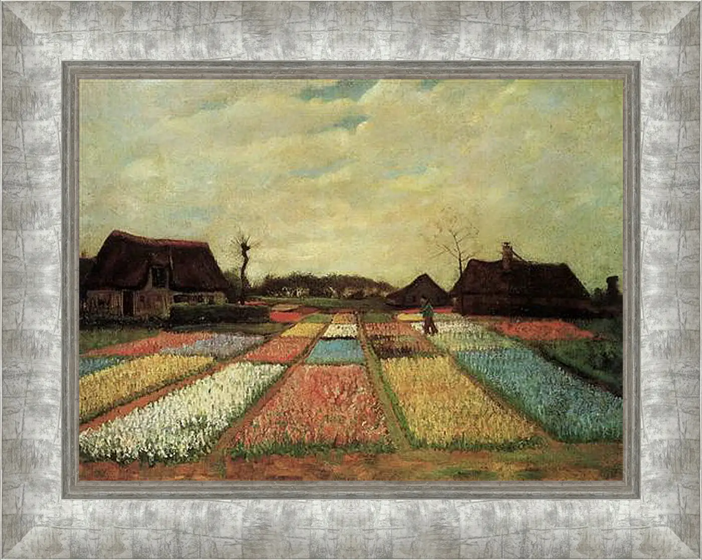 Картина в раме - Bulb Fields. Винсент Ван Гог