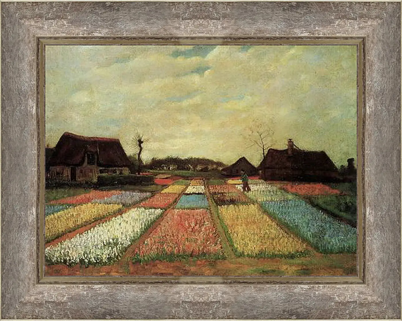 Картина в раме - Bulb Fields. Винсент Ван Гог