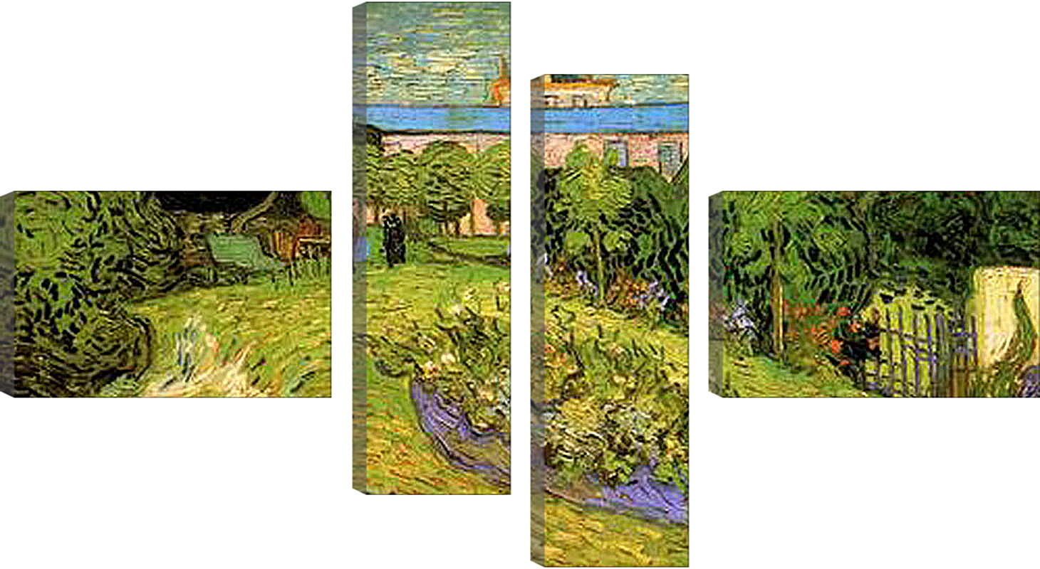 Модульная картина - Daubigny s Garden 2. Винсент Ван Гог