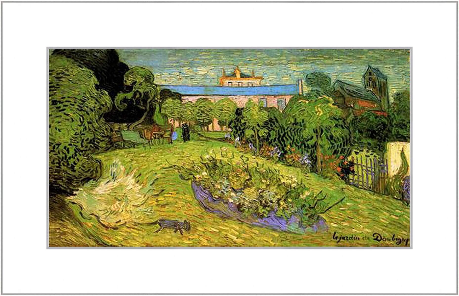 Картина в раме - Daubigny s Garden 2. Винсент Ван Гог