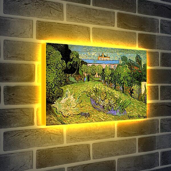 Лайтбокс световая панель - Daubigny s Garden 2. Винсент Ван Гог