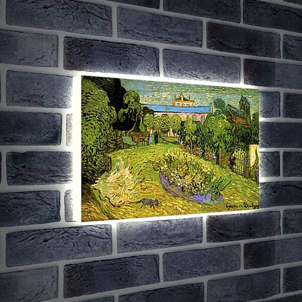 Лайтбокс световая панель - Daubigny s Garden 2. Винсент Ван Гог