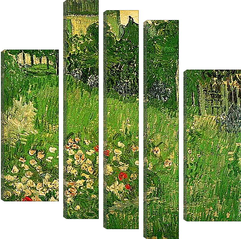 Модульная картина - Daubigny s Garden. Винсент Ван Гог