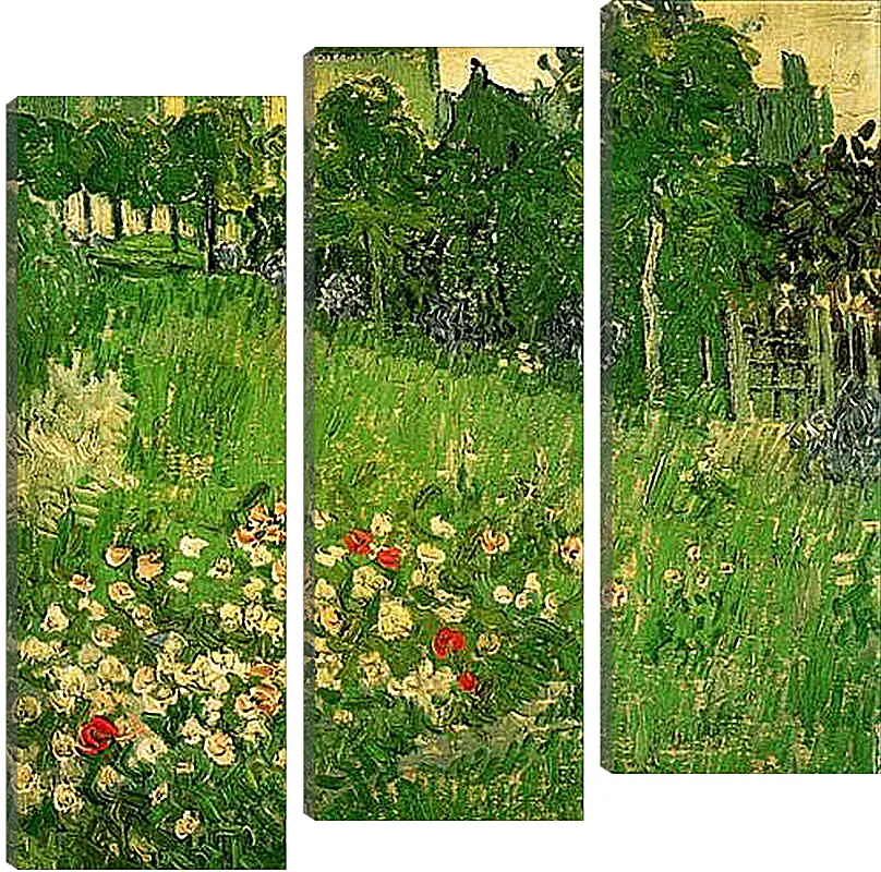 Модульная картина - Daubigny s Garden. Винсент Ван Гог