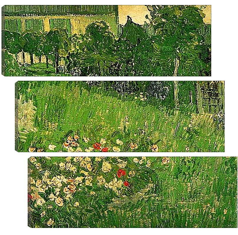 Модульная картина - Daubigny s Garden. Винсент Ван Гог