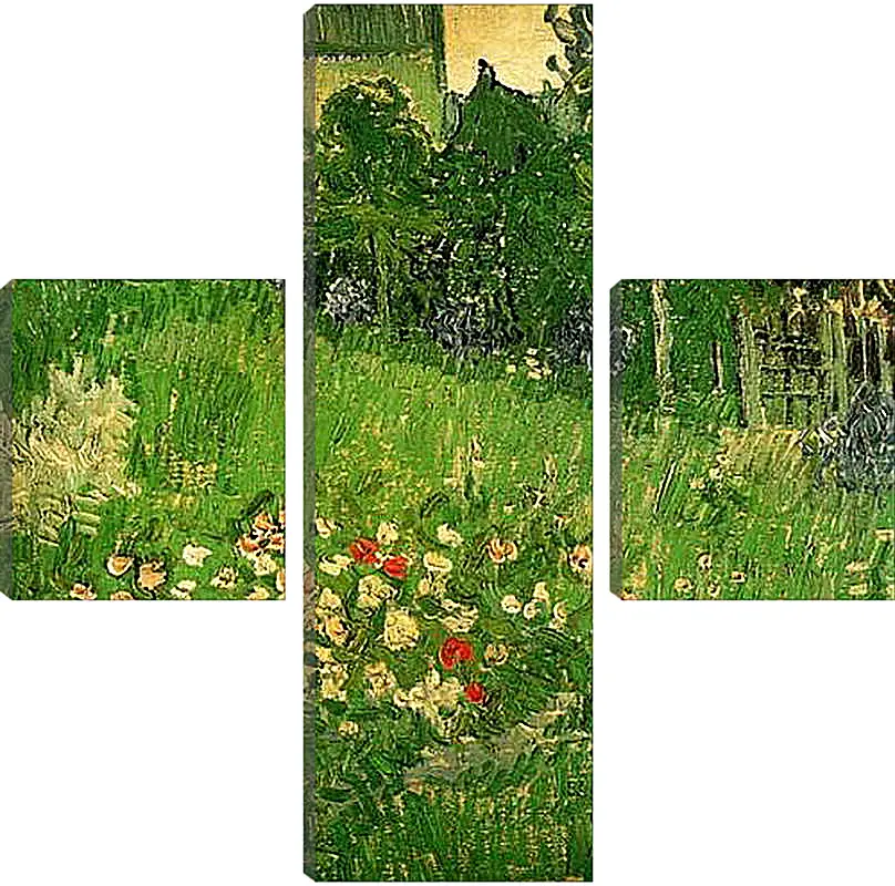 Модульная картина - Daubigny s Garden. Винсент Ван Гог