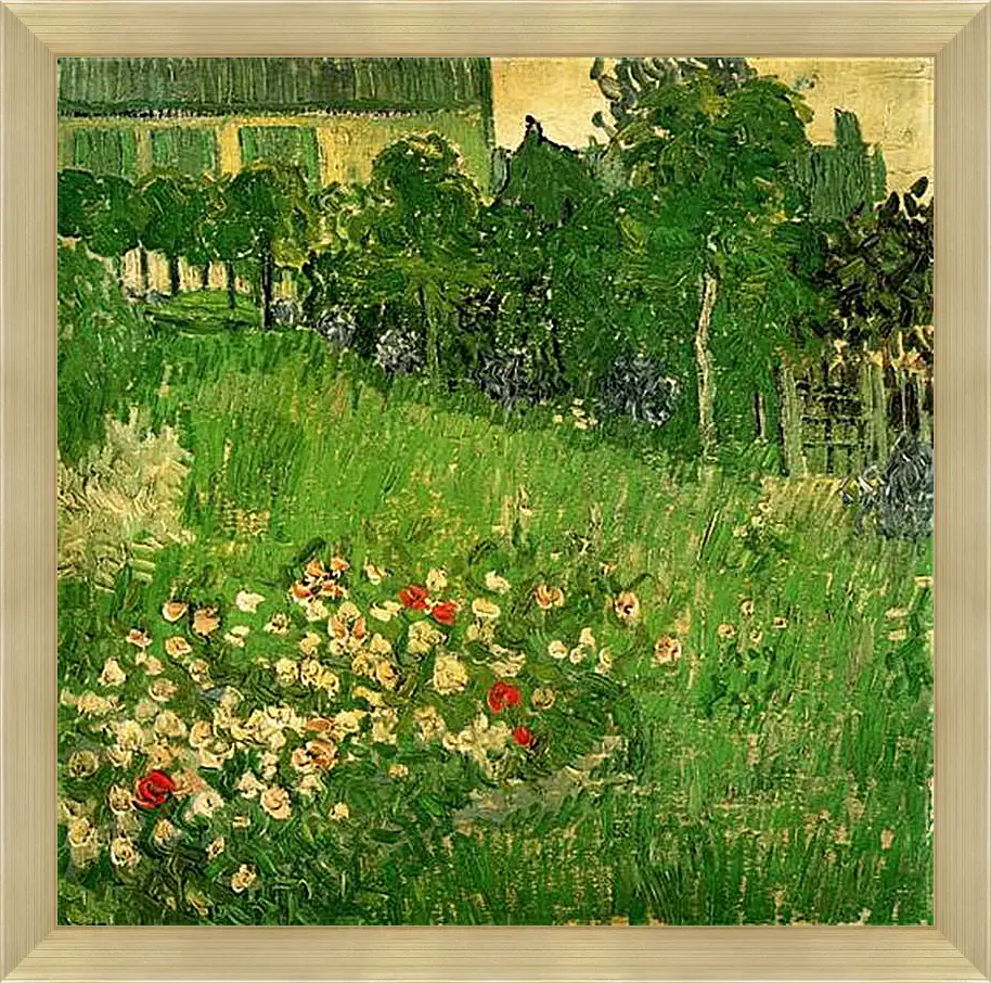 Картина в раме - Daubigny s Garden. Винсент Ван Гог