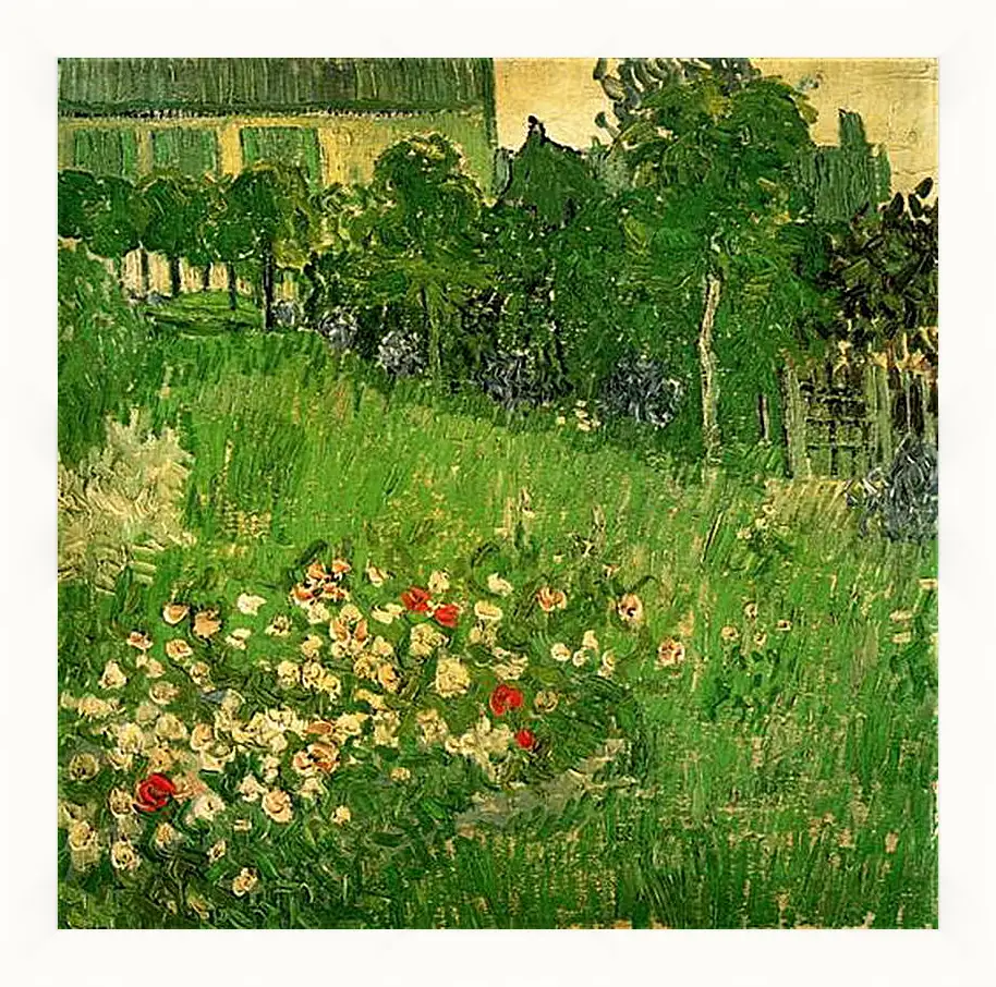 Картина в раме - Daubigny s Garden. Винсент Ван Гог