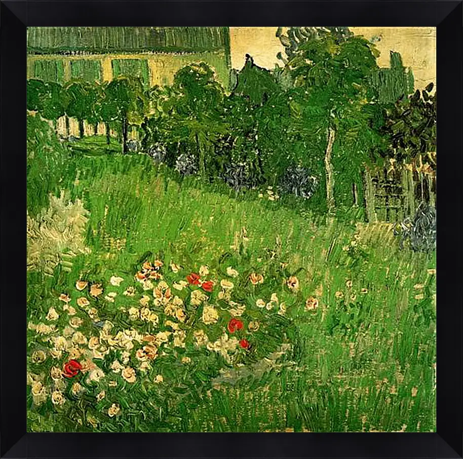 Картина в раме - Daubigny s Garden. Винсент Ван Гог