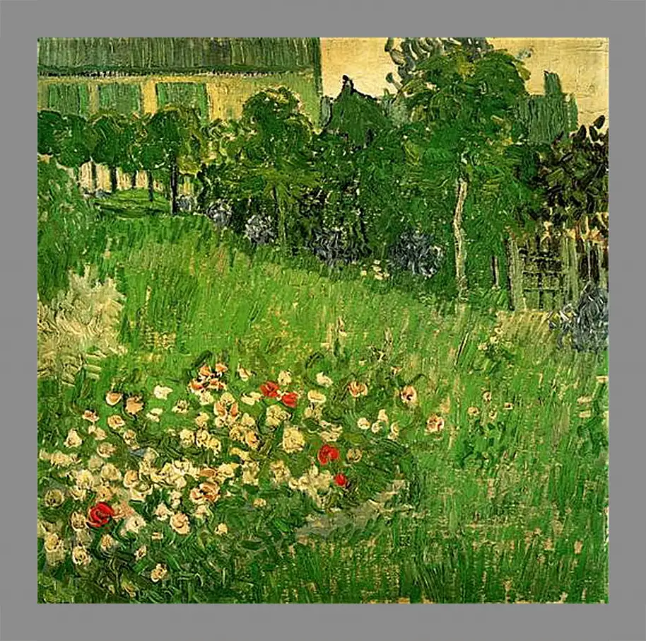 Картина в раме - Daubigny s Garden. Винсент Ван Гог