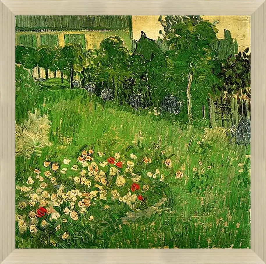 Картина в раме - Daubigny s Garden. Винсент Ван Гог