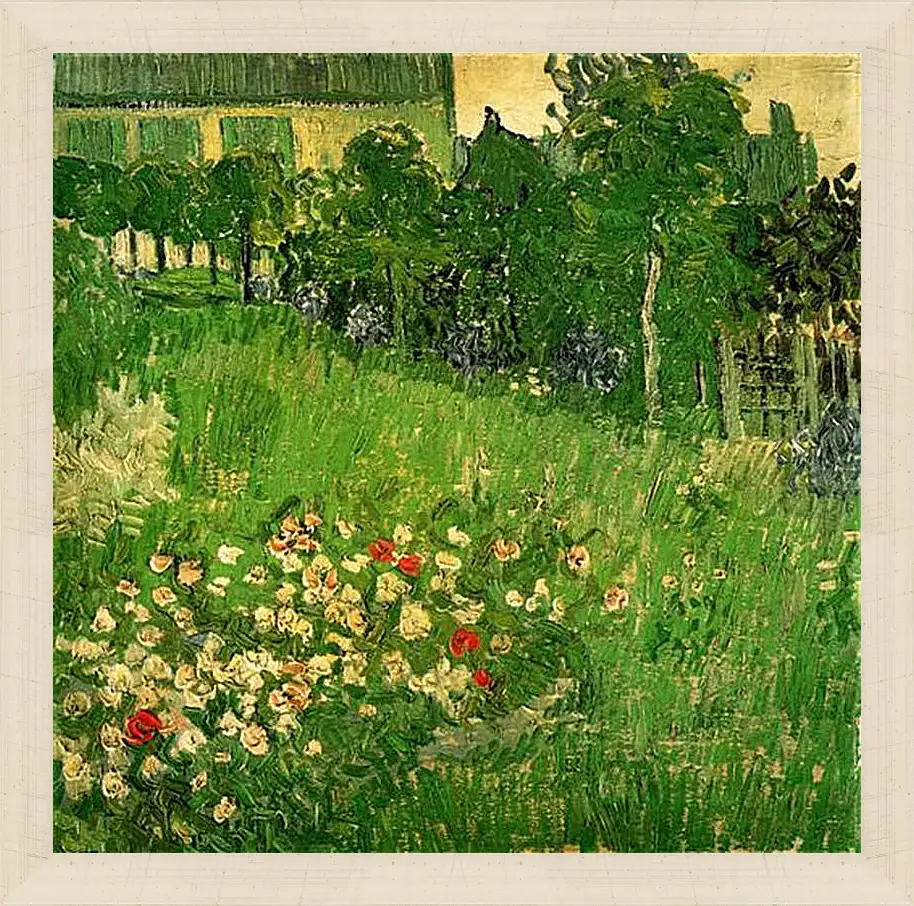 Картина в раме - Daubigny s Garden. Винсент Ван Гог