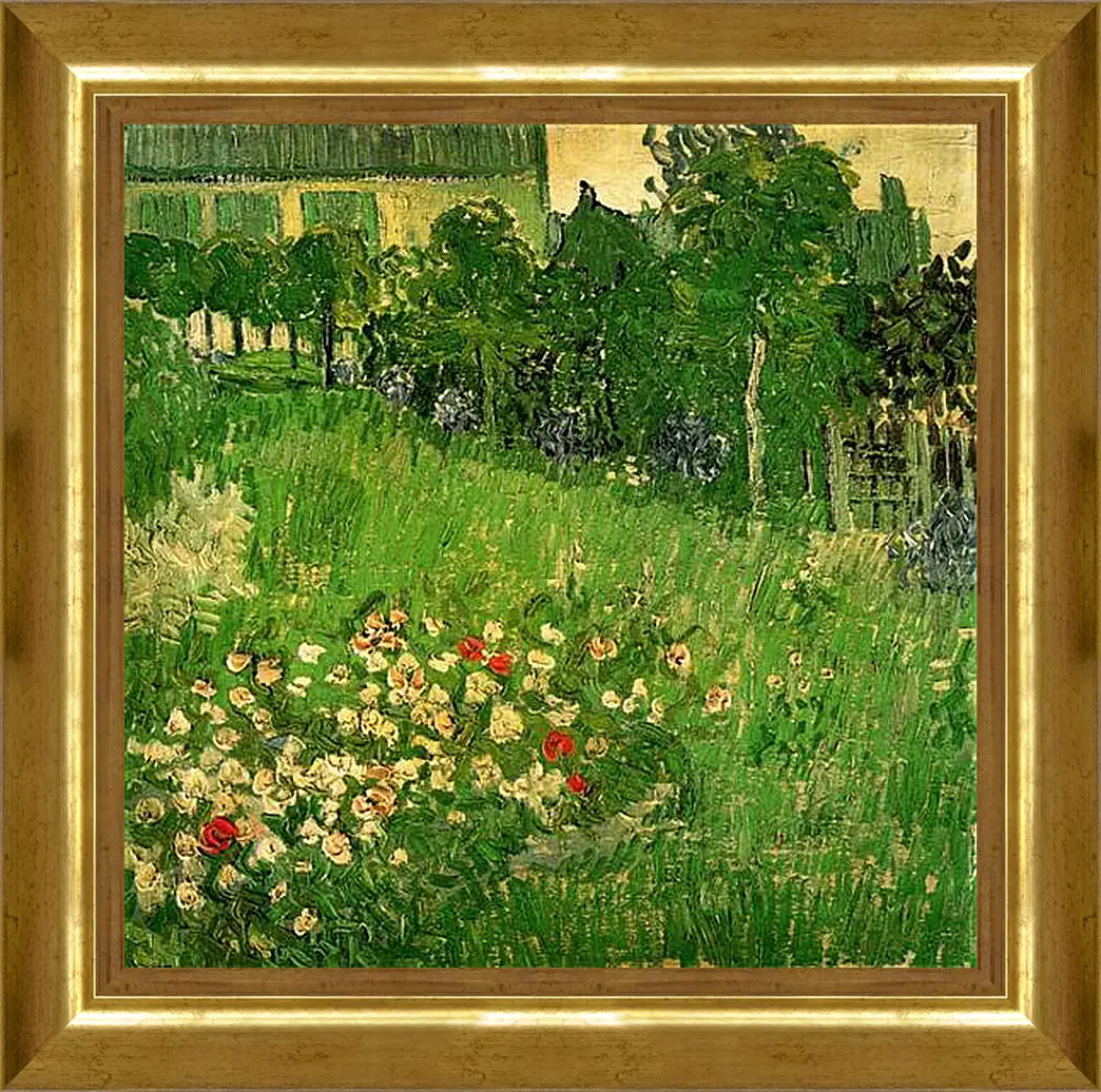 Картина в раме - Daubigny s Garden. Винсент Ван Гог