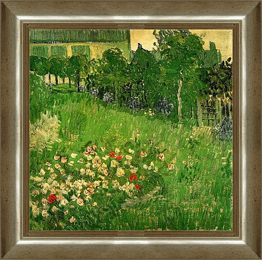 Картина в раме - Daubigny s Garden. Винсент Ван Гог