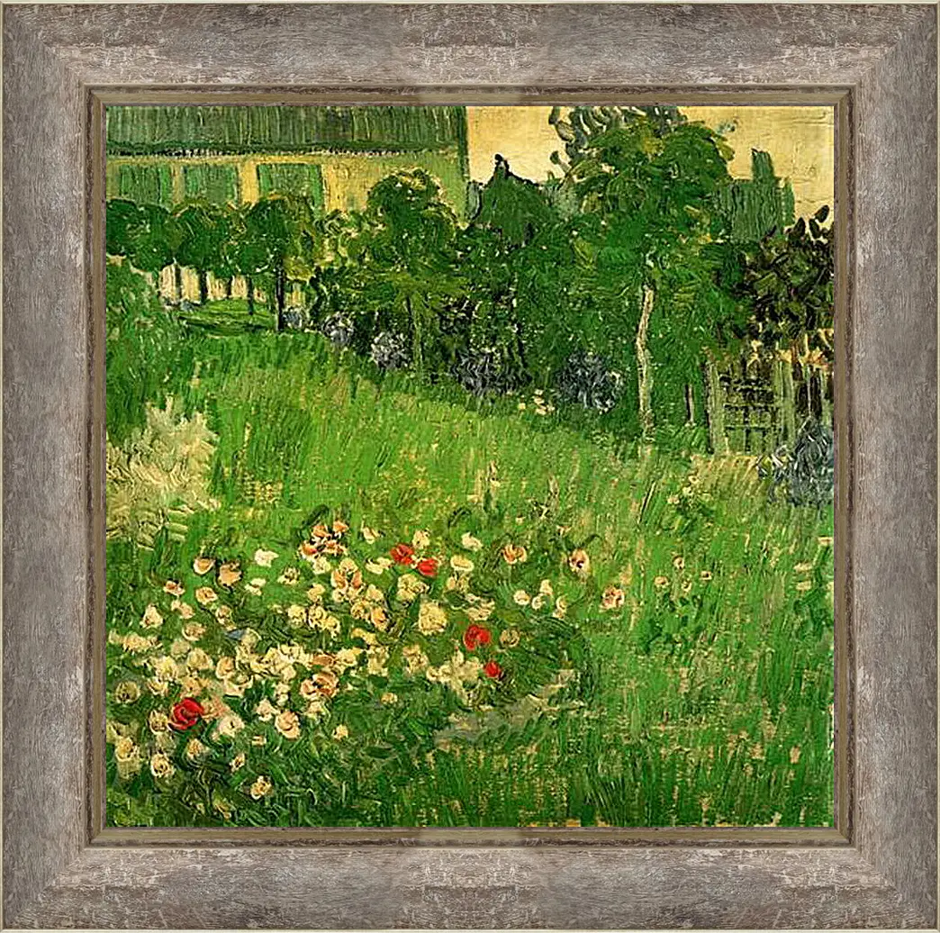 Картина в раме - Daubigny s Garden. Винсент Ван Гог