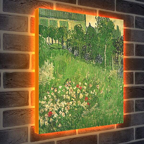 Лайтбокс световая панель - Daubigny s Garden. Винсент Ван Гог