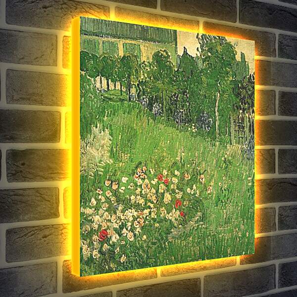 Лайтбокс световая панель - Daubigny s Garden. Винсент Ван Гог