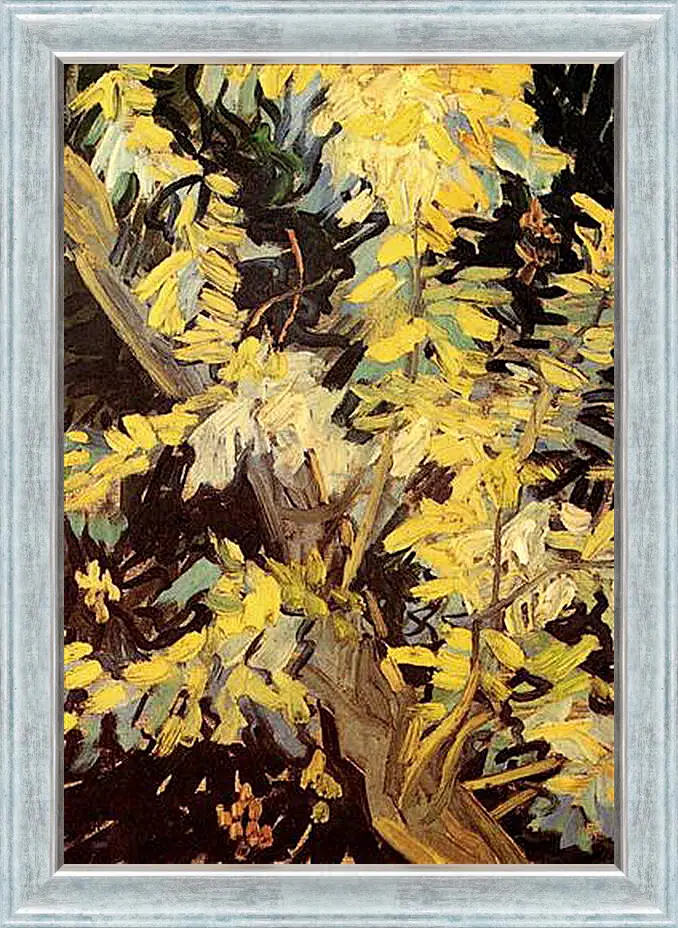 Картина в раме - Blossoming Acacia Branches. Винсент Ван Гог