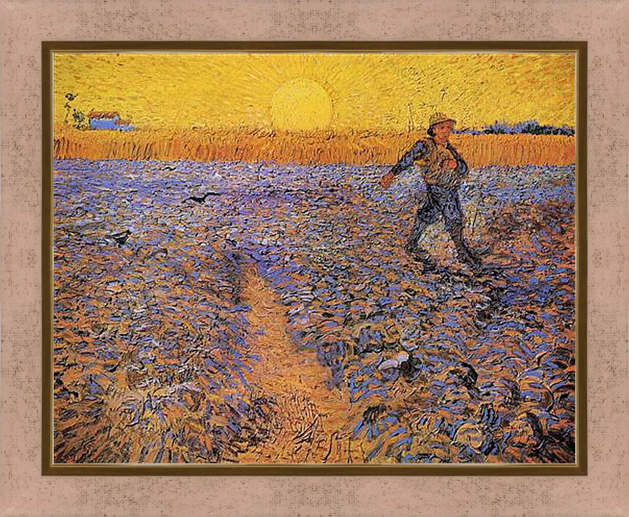 Картина в раме - The Sower 4. Винсент Ван Гог
