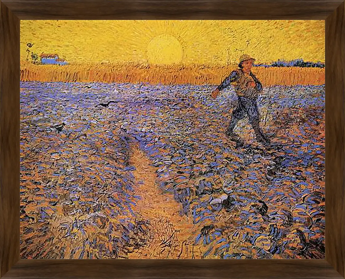 Картина в раме - The Sower 4. Винсент Ван Гог