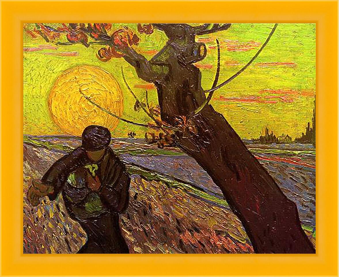 Картина в раме - The Sower 2. Винсент Ван Гог

