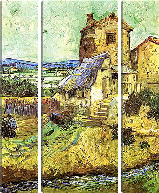 Модульная картина - The Old Mill. Винсент Ван Гог