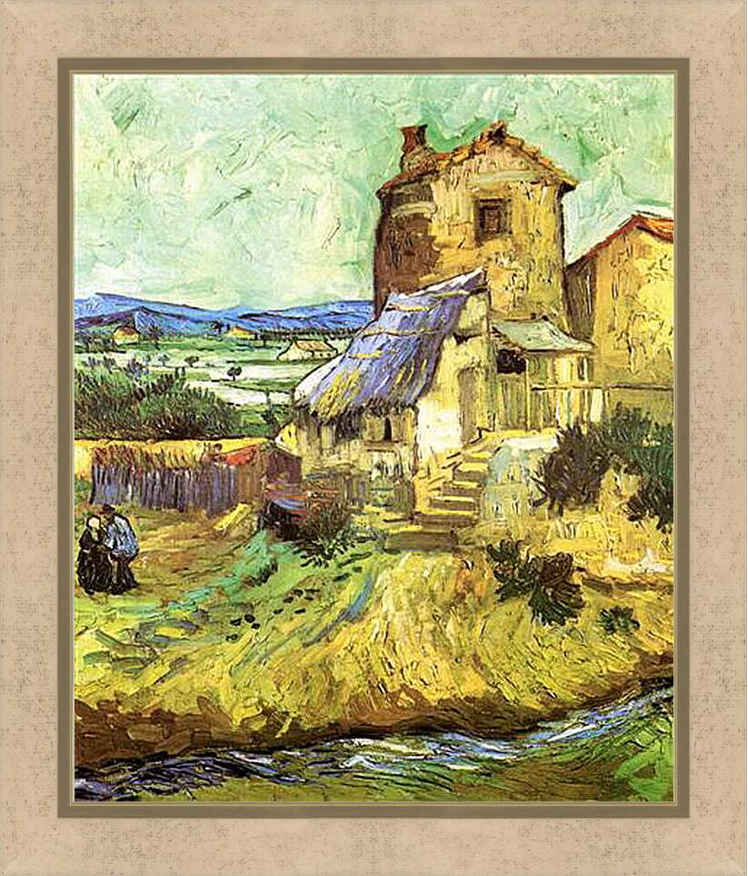 Картина в раме - The Old Mill. Винсент Ван Гог