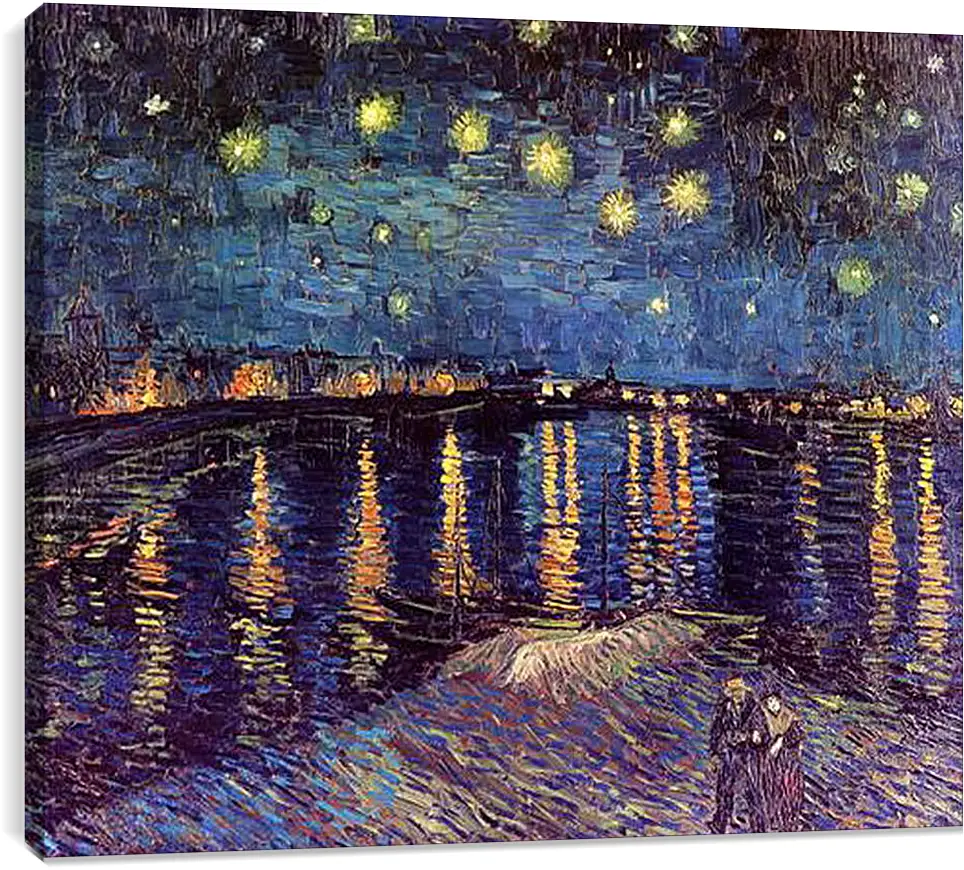 Постер и плакат - Starry Night Over the Rhone. Винсент Ван Гог