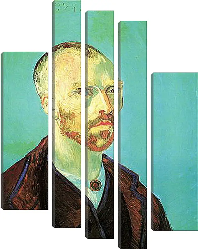 Модульная картина - Self-Portrait Dedicated to Paul Gauguin. Винсент Ван Гог