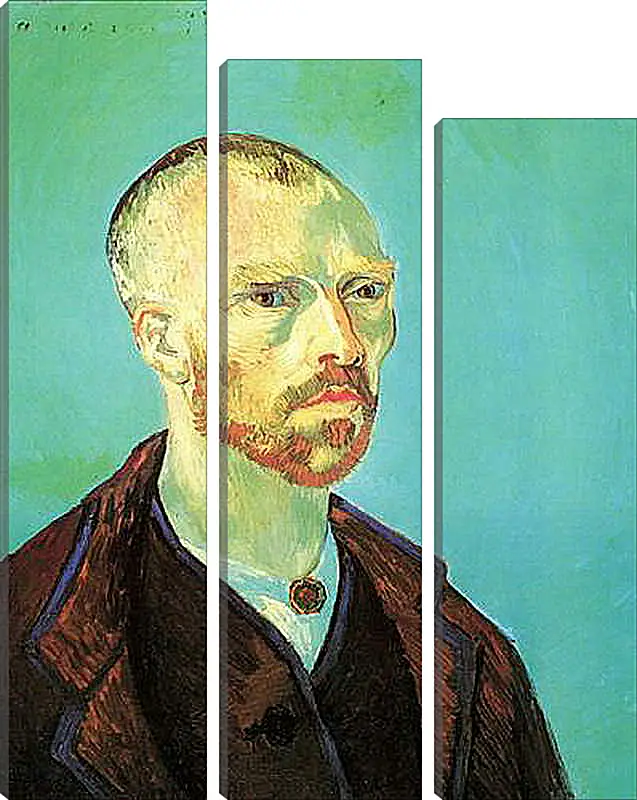 Модульная картина - Self-Portrait Dedicated to Paul Gauguin. Винсент Ван Гог