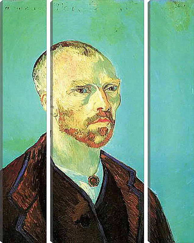 Модульная картина - Self-Portrait Dedicated to Paul Gauguin. Винсент Ван Гог