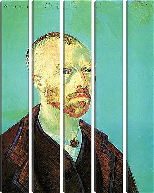 Модульная картина - Self-Portrait Dedicated to Paul Gauguin. Винсент Ван Гог