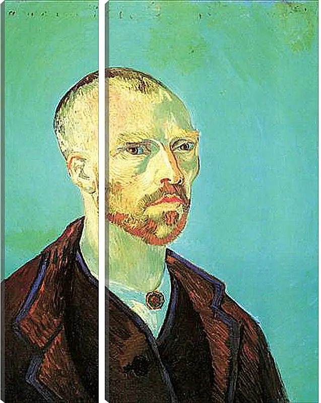 Модульная картина - Self-Portrait Dedicated to Paul Gauguin. Винсент Ван Гог