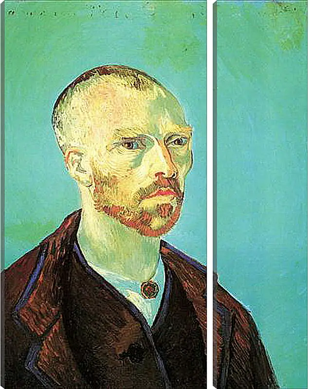 Модульная картина - Self-Portrait Dedicated to Paul Gauguin. Винсент Ван Гог