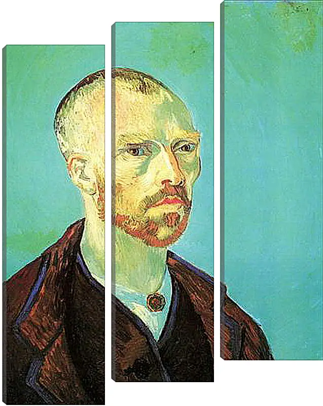 Модульная картина - Self-Portrait Dedicated to Paul Gauguin. Винсент Ван Гог