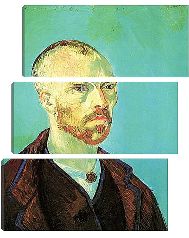 Модульная картина - Self-Portrait Dedicated to Paul Gauguin. Винсент Ван Гог