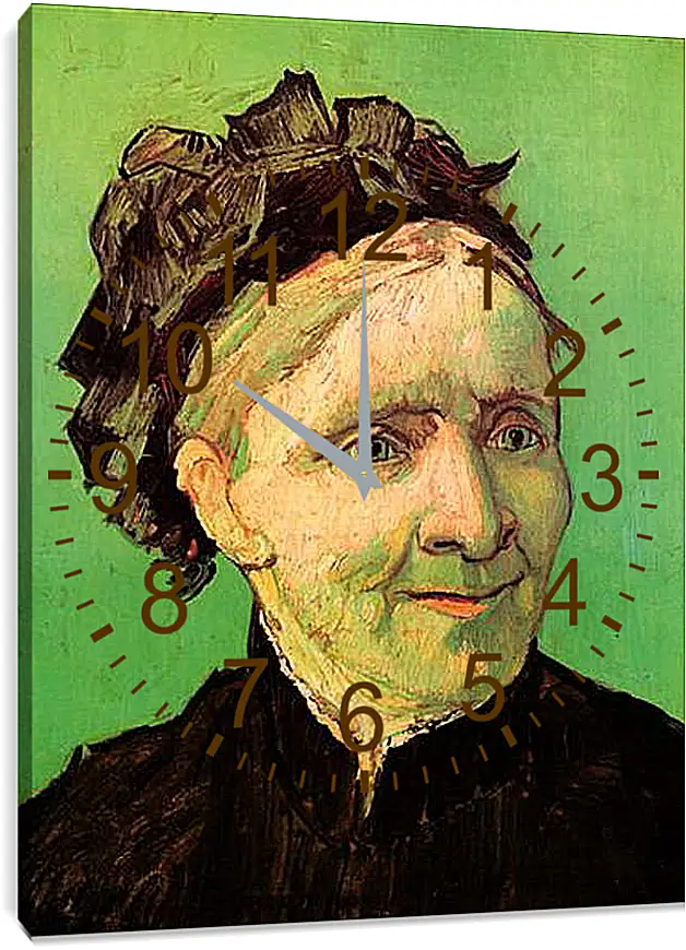 Часы картина - Portrait of the Artist s Mother. Винсент Ван Гог